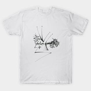 59 Unique Black White Abstract Art T-Shirt